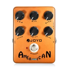 JOYO Overdrive Distortion Guitar Pedal American Sound Amp Simulator True Bypass