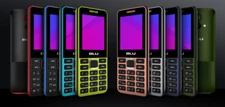 BLU Cell Phone Unlocked W/ Number Buttons Tank II T193 2.4" VGA GSM Dual Sim