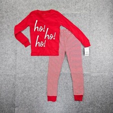 Carter's Kid Unisex 2-Piece Christmas 100 Snug Fit Cotton Pajamas NWT Sz 5 Red