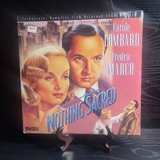 Nothing Sacred - 1989 Film, Carole Lombard, Fredric March, Laserdisc,  Sealed 