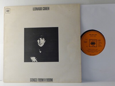 Leonard Cohen    Songs From A Room- LP-1969-UK- CBS    63587