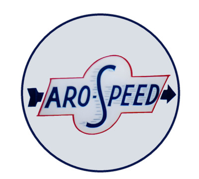 FITS VINTAGE ARO-SPEED OLD DUTCH GASOLINE GAS PUMP Motor Oil TRUCK STICKER DECAL