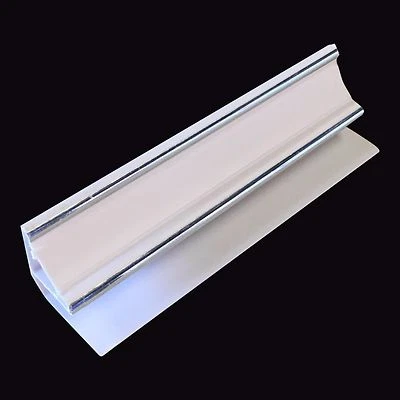 DBS 4 Silver & White 5mm Coving Trims For Bathroom Ceiling Cladding Shower Wall PVC