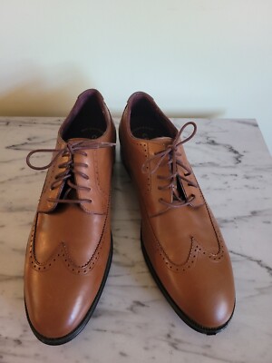 Cole Haan Grand Series 360 Wingtip Oxford Size 8.5 Brown Leather 