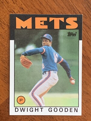 1986 Topps #250 - Dwight Gooden, New York Mets - NrMt