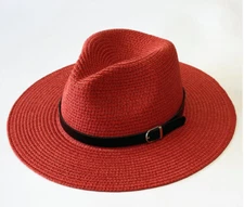 Unisex Men Women Paper Straw  Panama hats size Adjustable