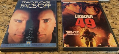 Ladder 49 / Face Off  (2 DVD Lot) John Travolta, Joaquin Phoenix, Nicolas Cage
