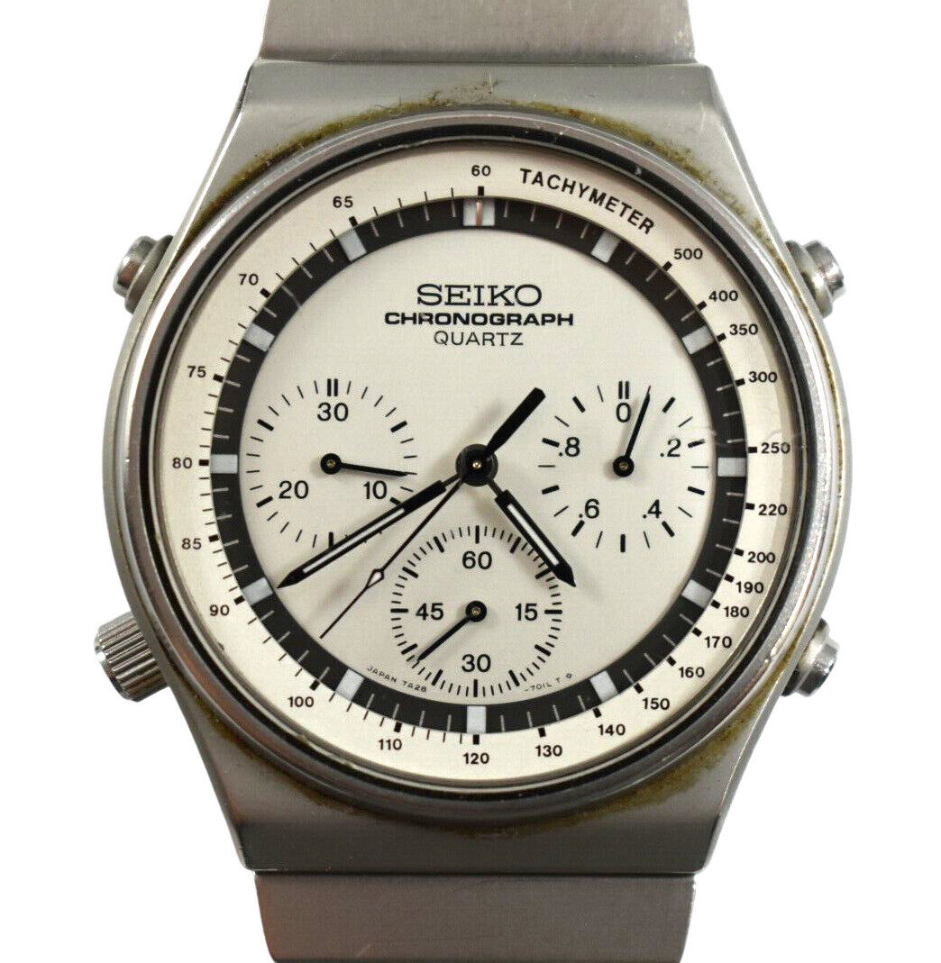 Seiko White Men's Watch - 7A28 for sale online | eBay