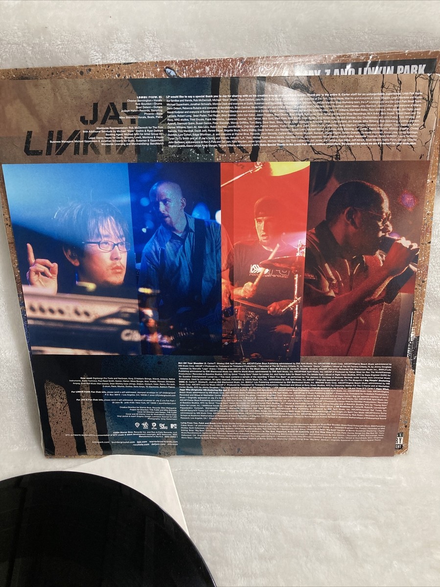 Jay-Z & Linkin Park Collision Course Rap Cult LP W/Insert