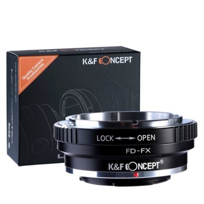 K&F FD-FX Objektivadapter für Canon FD Objektiv auf Fujifilm X-Mount Camera Body