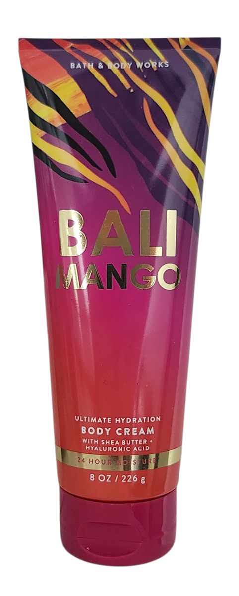 NEW BATH & BODY WORKS BALI MANGO ULTIMATE HYDRATION BODY CREAM, 8