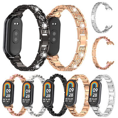 Uhrenarmband Für Xiaomi Mi Smart Band 8 / 8 NFC Armband Ersatz Smartwatch Metall