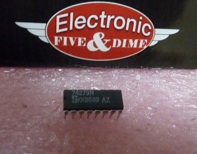 74279N Signetics  R-S Latch, 4-Func, 1-Bit, TTL, PDIP16  IC