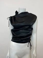 NWT Shaina Mote Navona Top in Onyx Size XS 