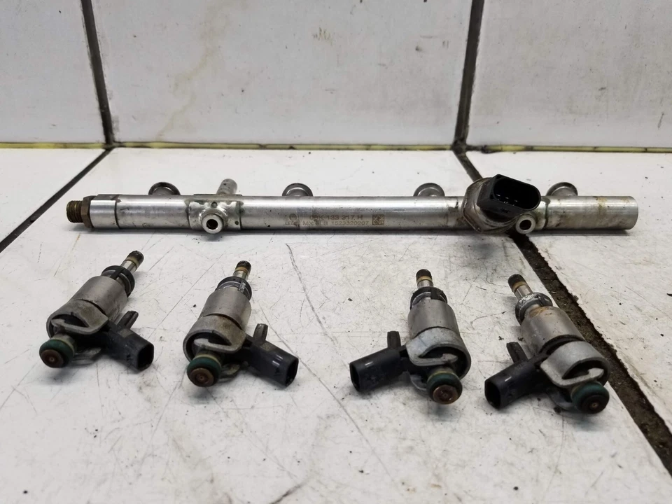 2016 VW VOLKSWAGEN BEETLE 1.8L TRILHO DE COMBUSTÍVEL COM INJETORES - Imagem 2 de 4