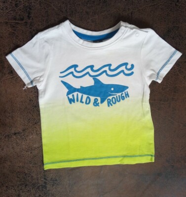 Wie neu, Kurzarmshirt Gr. 74, 6-9 Monate, DopoDopo, T-Shirt Sommer Baby Shirt