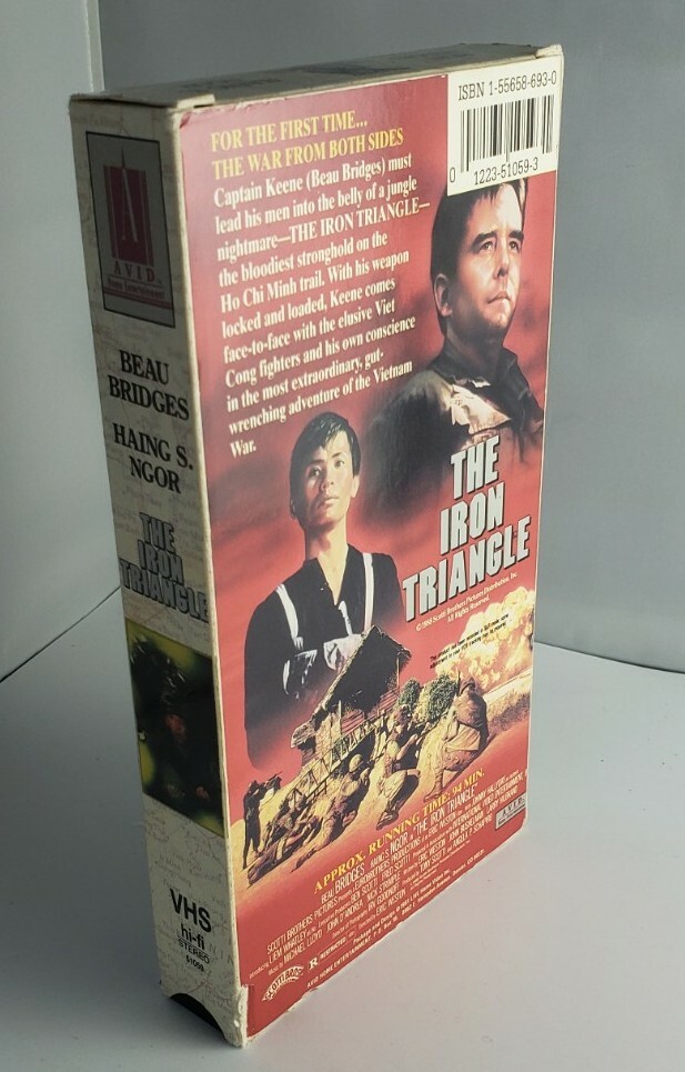 VHSアイアントライアングル戦争映画