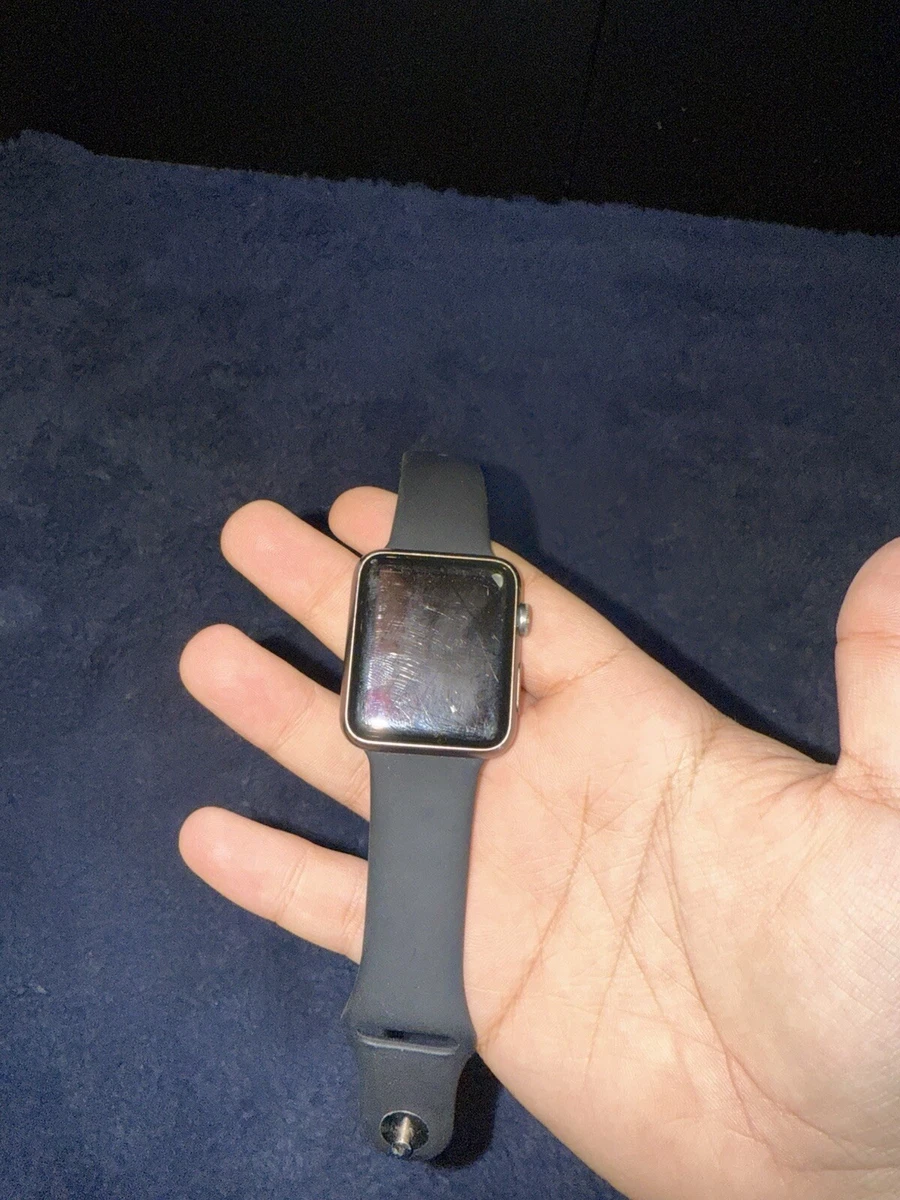 Applewatch series1 第1世代 BLACK NEW Apple Watch 1st Gen 42mm Aluminum Case Black Sport Band A1554