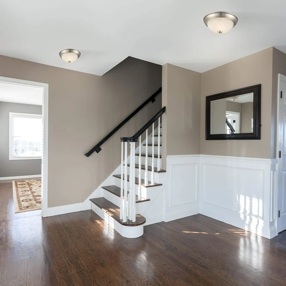 Design House 587527 传统 2 光 2 个(1 件装),缎面镍  — 第 4/4 张图片