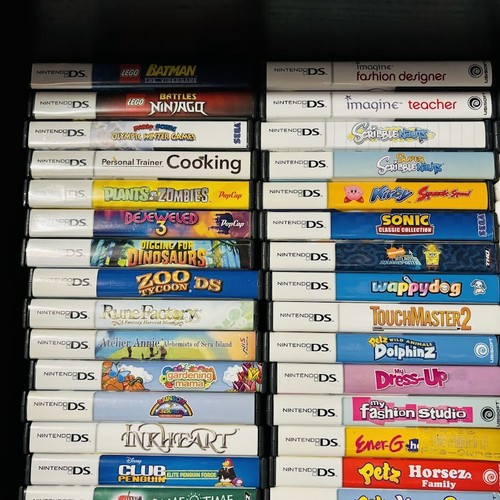 U PICK - Nintendo DS 2DS 3DS Games Super Mario 3D Land Sonic Lego Pets etc. - Picture 2 of 5