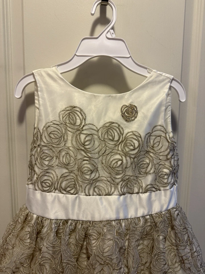 Vestido de fiesta de diseñador elegante Princesa Campana Disney (colección de vacaciones) - talla 7/8  Foto 2 de 4