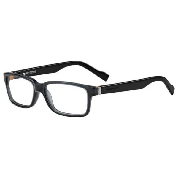 Boss DPB Eyewear Optical Frame Dark Grey Black Rectangle NEW | eBay