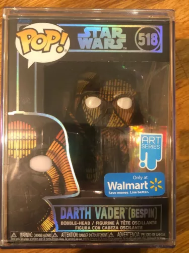 Funko Pop Art Series Star Wars DARTH VADER BESPIN #518 Walmart Exclusive w/ Case