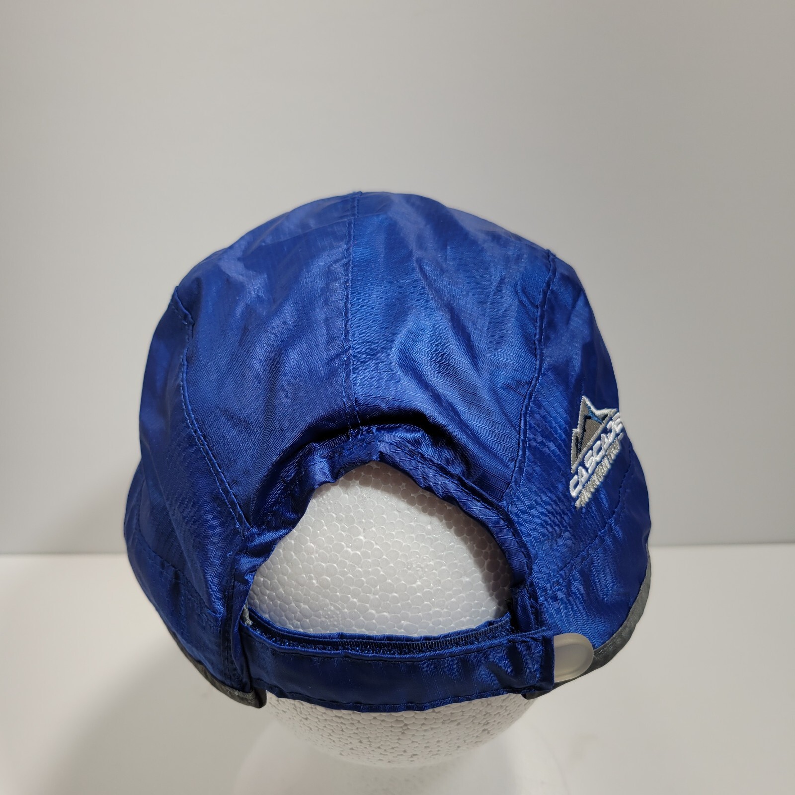 Cascade Mountain Tech Hat Cap Strapback Blue Chec… - image 4