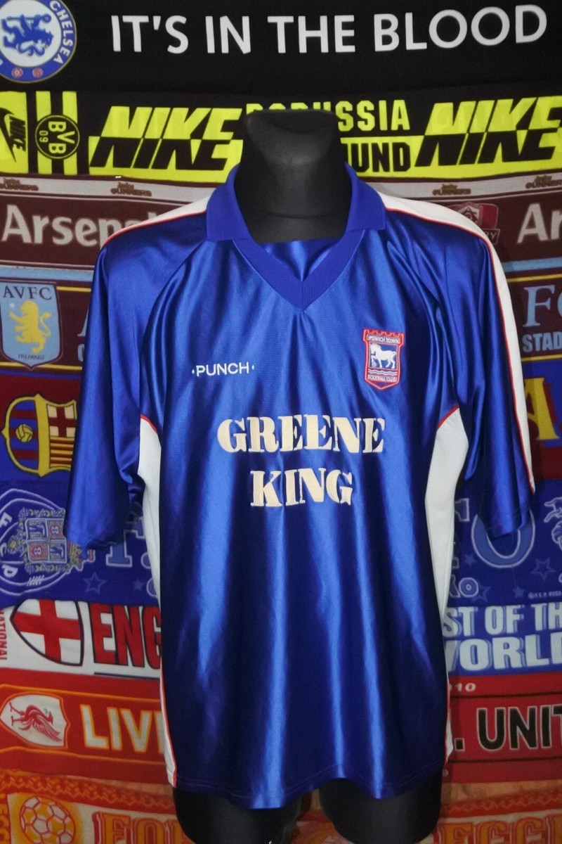 3/5 Ipswich Town adults XXL 1999 football shirt jersey trikot