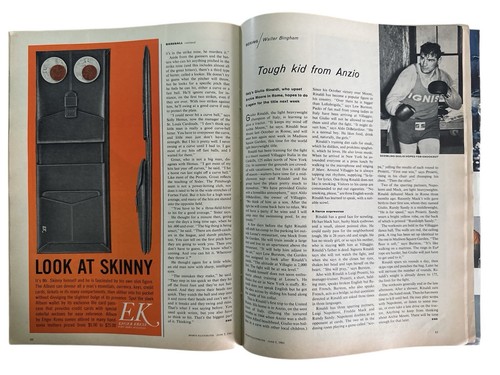 June 5, 1961 Vintage SPORTS ILLUSTRATED Ocean Racing No Label Newsstand Edition - Picture 18 of 21