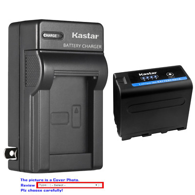 Kastar Battery Wall Charger for Atomos NP-F970 NP-F960 Atomos Shogun Inferno