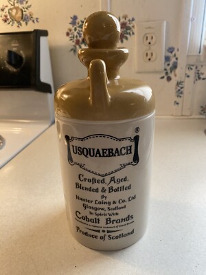 Usquaebach Scotch Whisky Ceramic Bottle | eBay