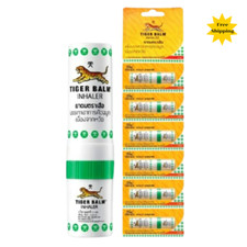 Inhaler Balm Tiger Nasal Congestion Menthol Relieve Herbal Eucalyptus Dizziness
