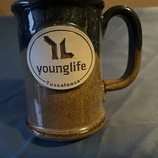 Sunset Hill stoneware/ 14 oz coffee mug/ Younglife/ Tuscaloosa