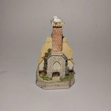 David Winter "Stork Cottage (Boy)" Celebration Cottage 1995 w/ box