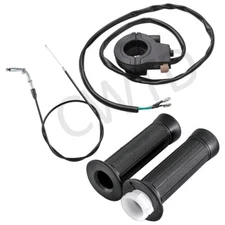 Twist Throttle+cable+ Kill switch for 7/8" Handlebar 49cc 66 80cc Motorized Bike