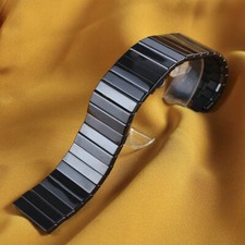 27mm 35mm Ceramic Watch Band Strap For Rado Fit Bracelet Black