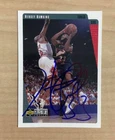HERSEY HAWKINS SEATTLE SONICS SIGNED AUTOGRAPHED 97-98 UPPER DECK CARD#131 W/COA