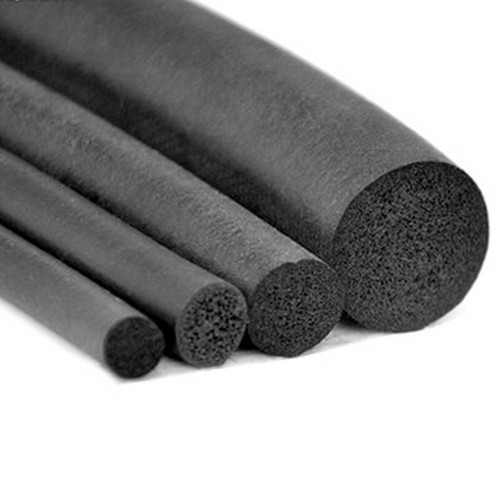 Sponge Cord Black Foam EPDM Rubber Gasket Trim Seal 2mm 5 6 7 8 9 10 12 14~20mm - Bild 1 von 4