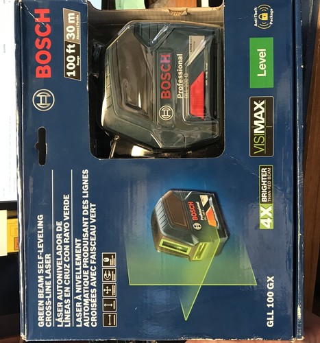 Bosch Self Leveling Cross Line Laser 