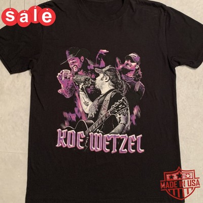 New Koe Wetzel Road To Hell Paso Gift For Fans Unisex S-5XL Shirt RR44_31