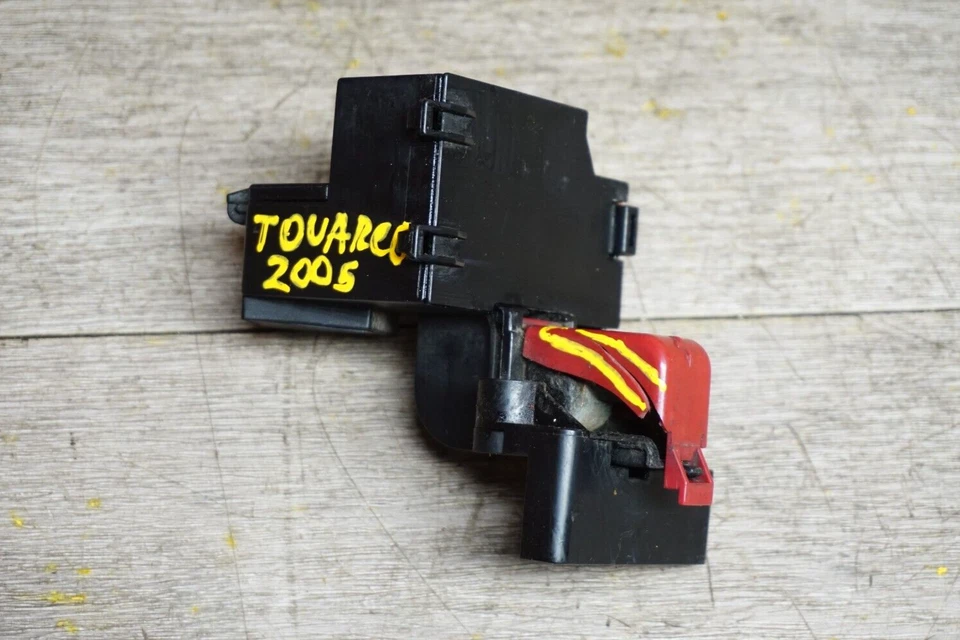 Volkswagen Touareg 2005 7L 4,2 L V8 gas positivo más polo terminal de batería OEM Foto 2 de 4