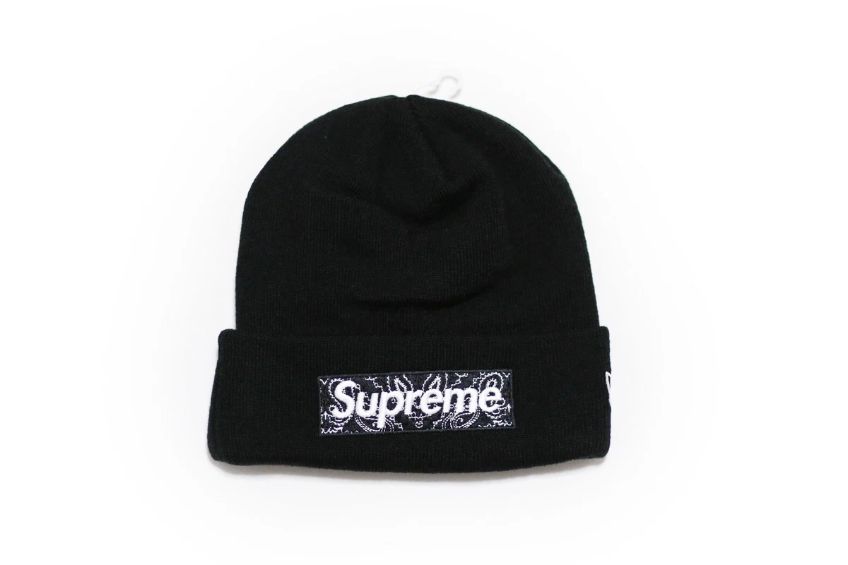 Supreme Beanie Black Hats for Men for sale | eBay