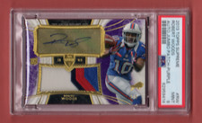 ROBERT WOODS 2013 TOPPS SUPREME JUMBO PATCH AUTO ROOKIE RC SP # / 5 PSA 9 BILLS