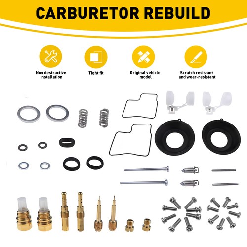 Carburetor Rebuild Kit Float For 1998-03 Honda VT750 Shadow 750 ACE 750 VT750CD - Picture 8 of 16