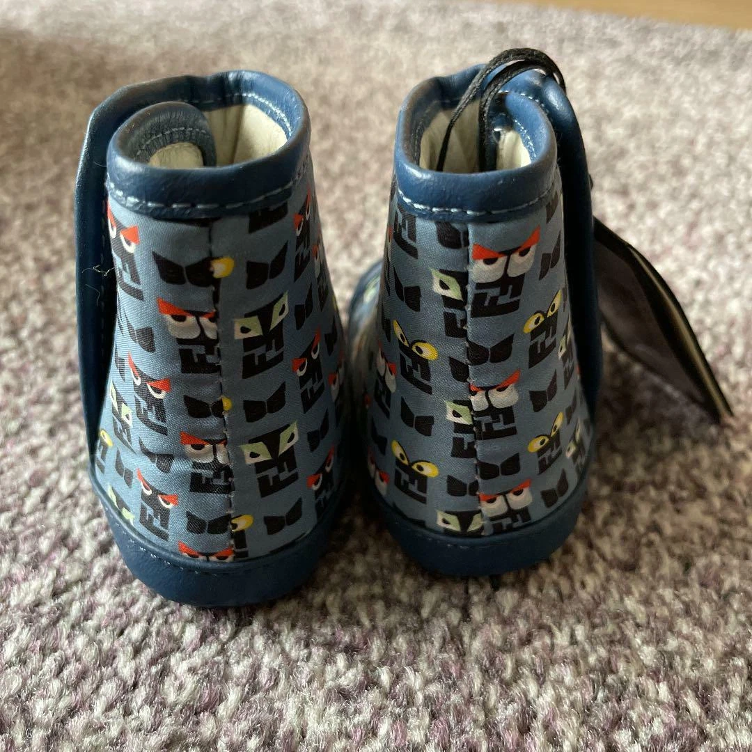 FENDI Monster Baby Boots Size 11cm Unused W Tag eBay