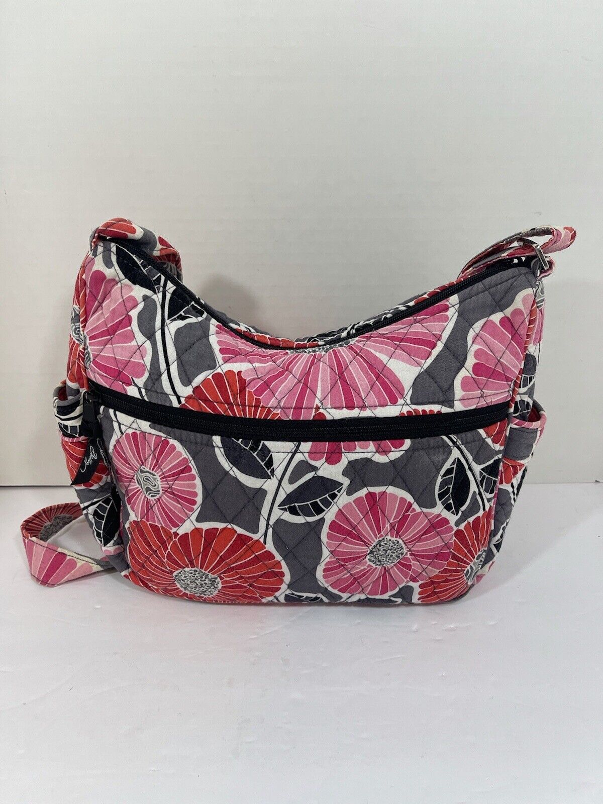 Vera Bradly Cherry Blossoms Shoulder Bag Purse - image 1