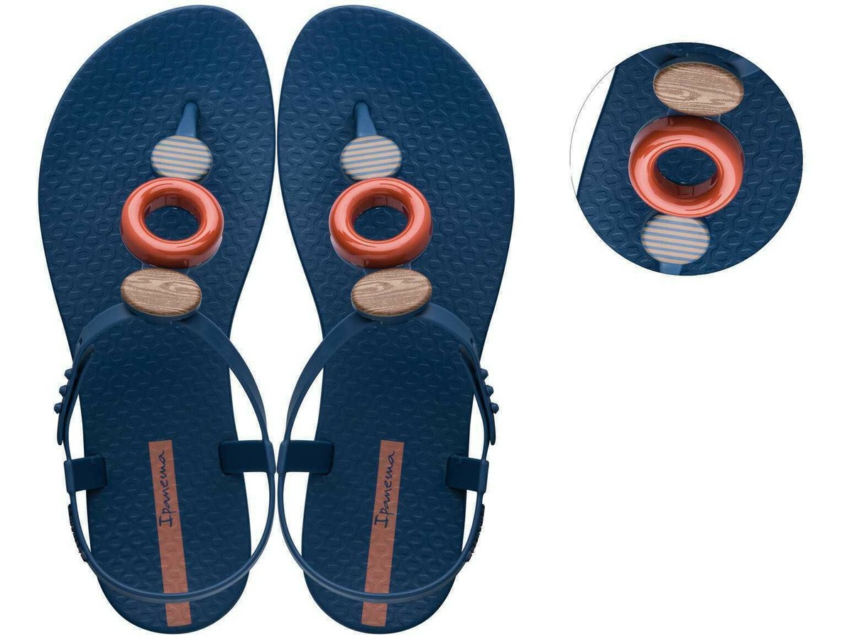 IPANEMA Zehentrenner Sandalen Badeschuhe CLASS MODERN FEM blau