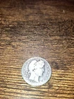 1916 Barber Quarter 25C Silver US Coin Circulated Uncertified