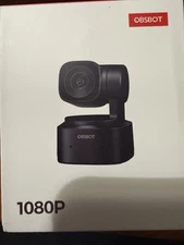 OBSBOT Tiny SE 1080P 100FPS Webcam for PC, AI Tracking PTZ Streaming Camera w...